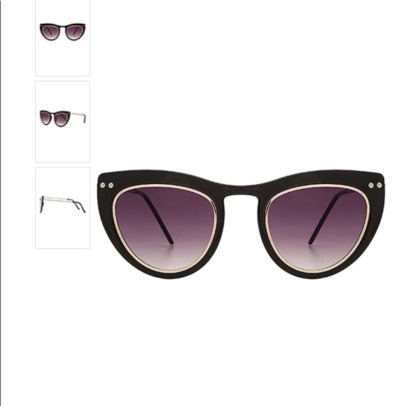 Spitfire black with gold sunglasses - Picture 1 of 5